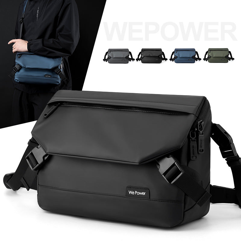 Water Resistant Crossbody Messenger Bag