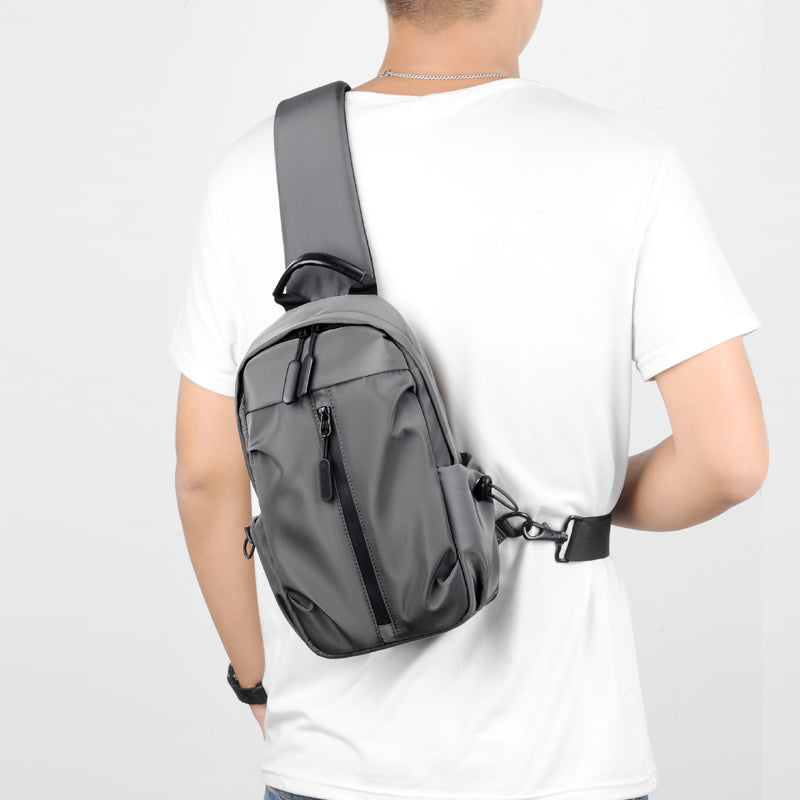 Men's Vertical Crossbody Bag
