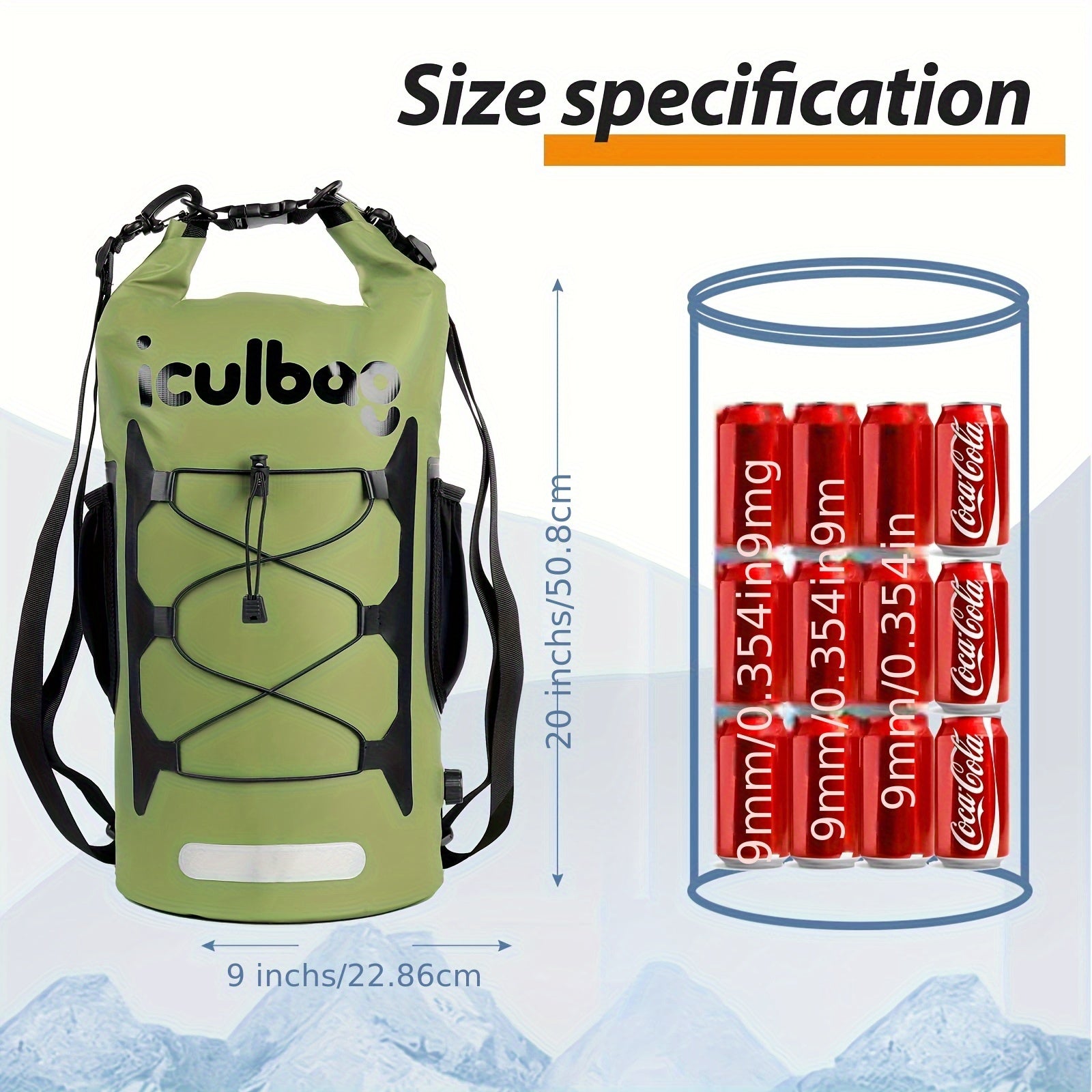 Cooler Backpack for Travel & Outdoors