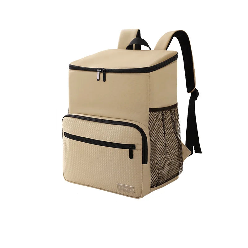 Outdoor cooler backpack with PEVA Lining