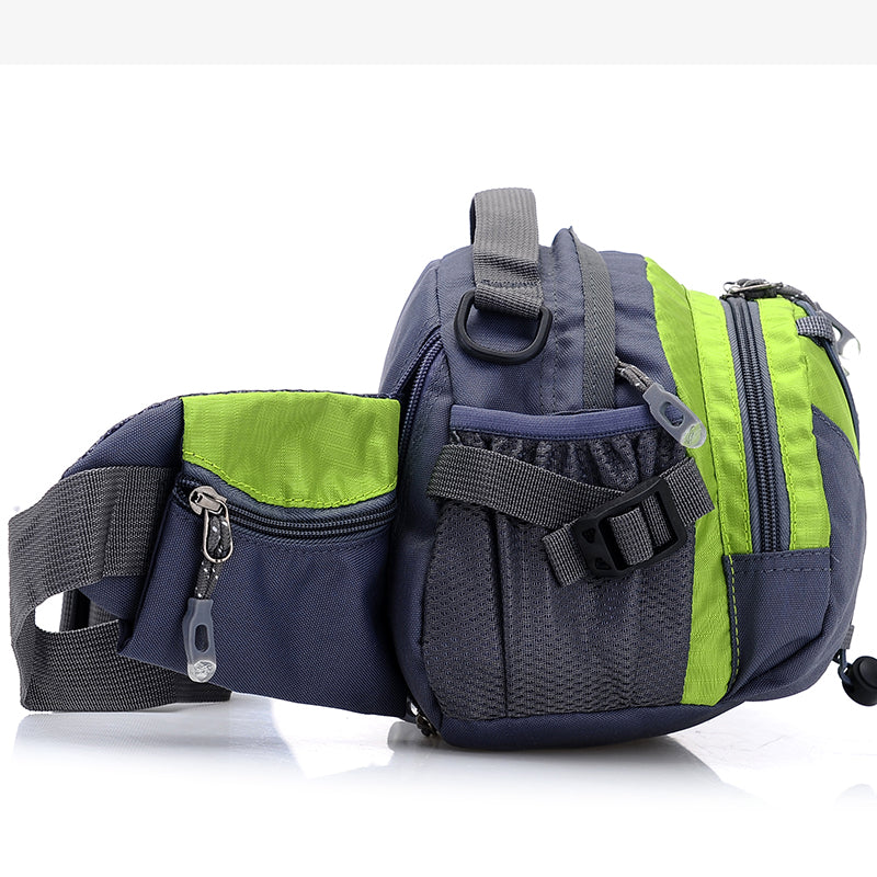 Wautton Outdoor Waist Bag Crossbody Sling Bag Nylon